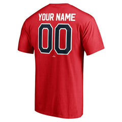 St. Louis Cardinals Personalized Team Winning Streak Name & Number T-Shirt Red