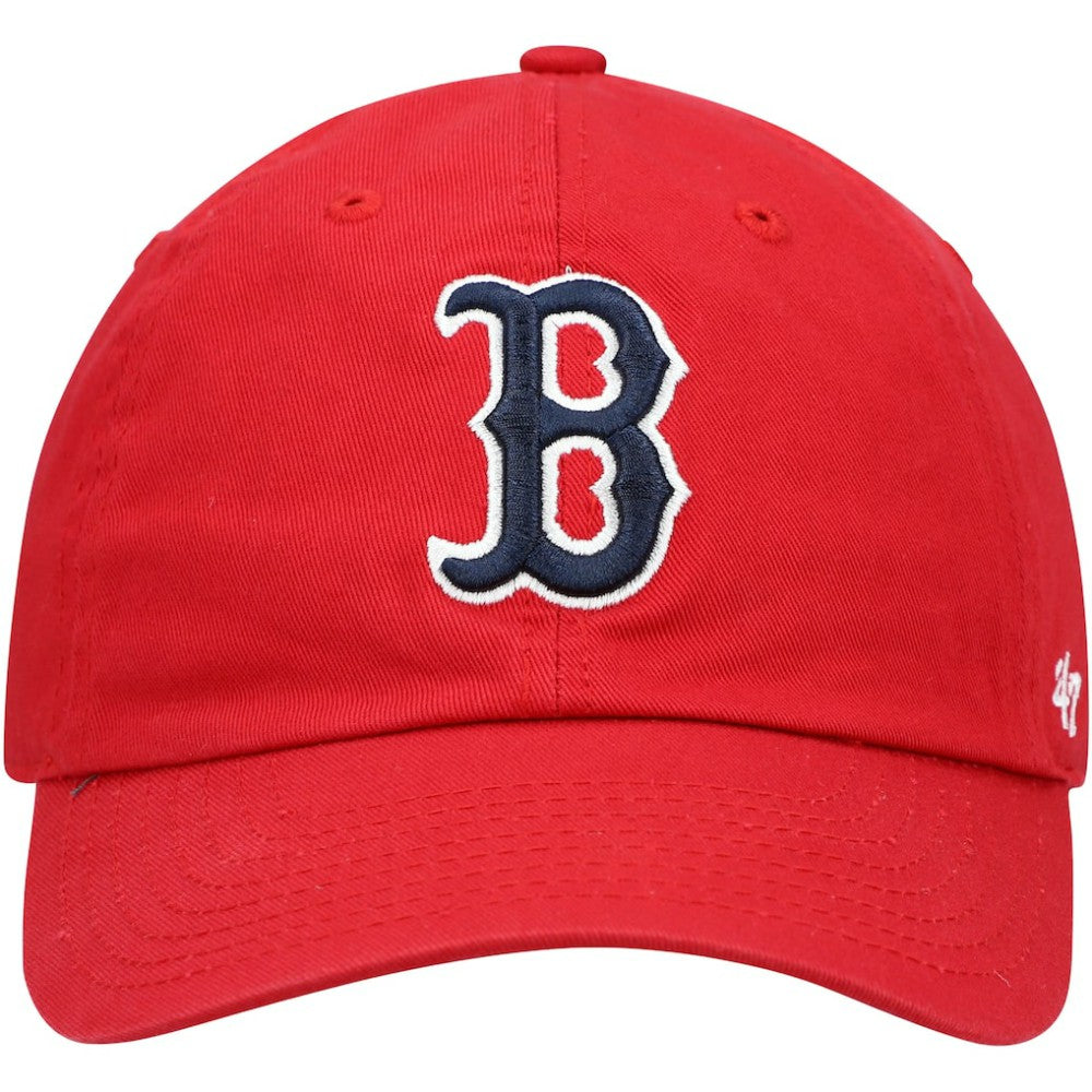 Boston Red Sox Clean Up Adjustable Hat Red | 47 brand