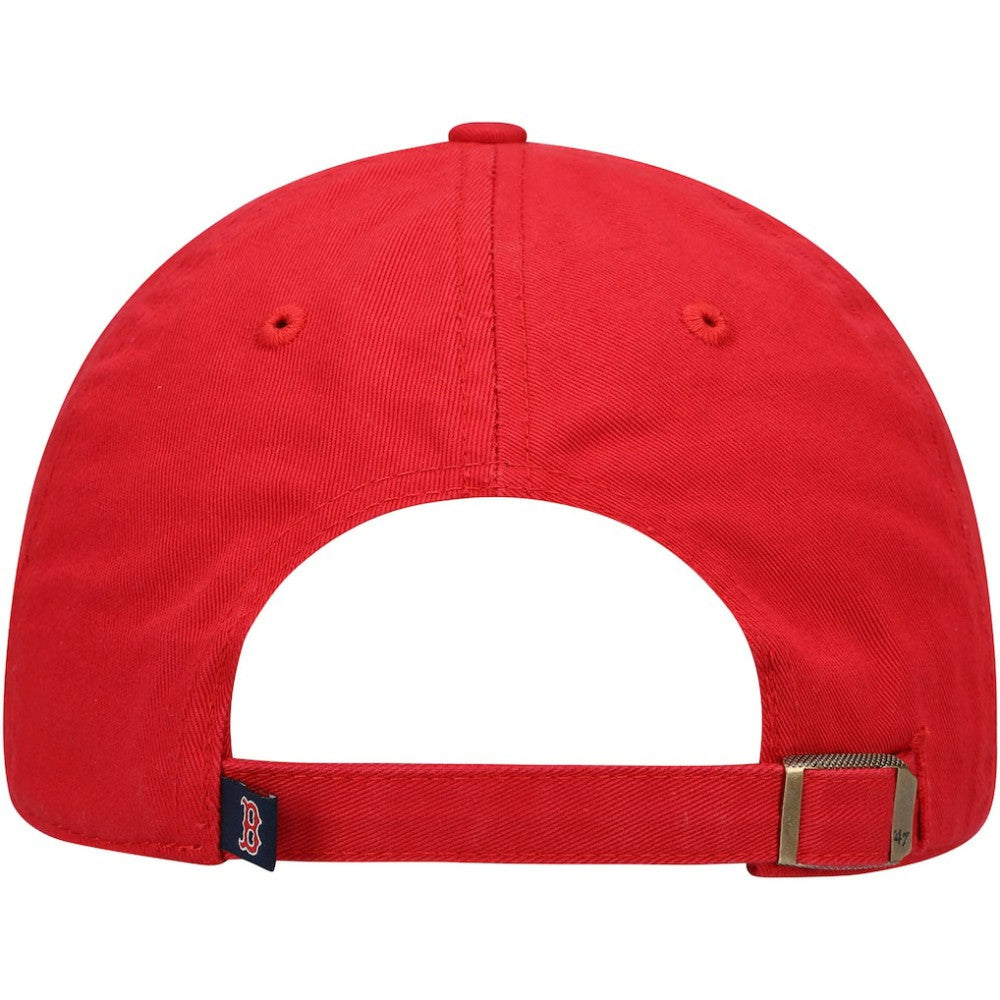 Boston Red Sox Clean Up Adjustable Hat Red | 47 brand