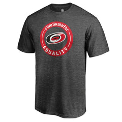 Carolina Hurricanes #WeSkateFor T-Shirt Heather Gray