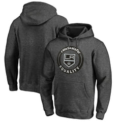Los Angeles Kings #WeSkateFor Pullover Hoodie Heather Gray