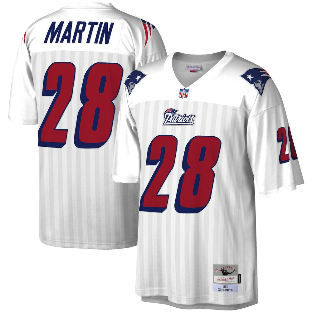 Curtis Martin New England Patriots Legacy Replica Jersey - White for sale