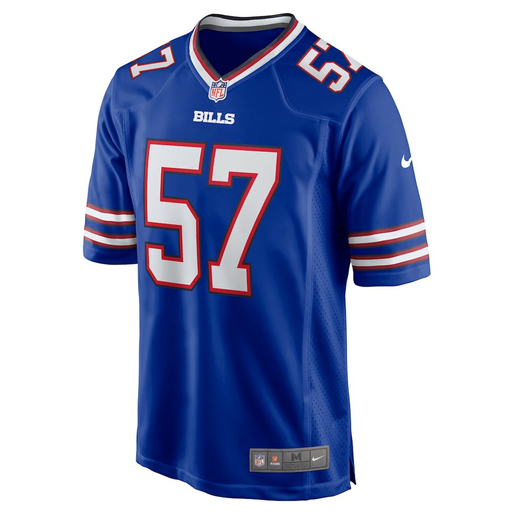 A.J. Epenesa Buffalo Bills Game Player Jersey - Royal