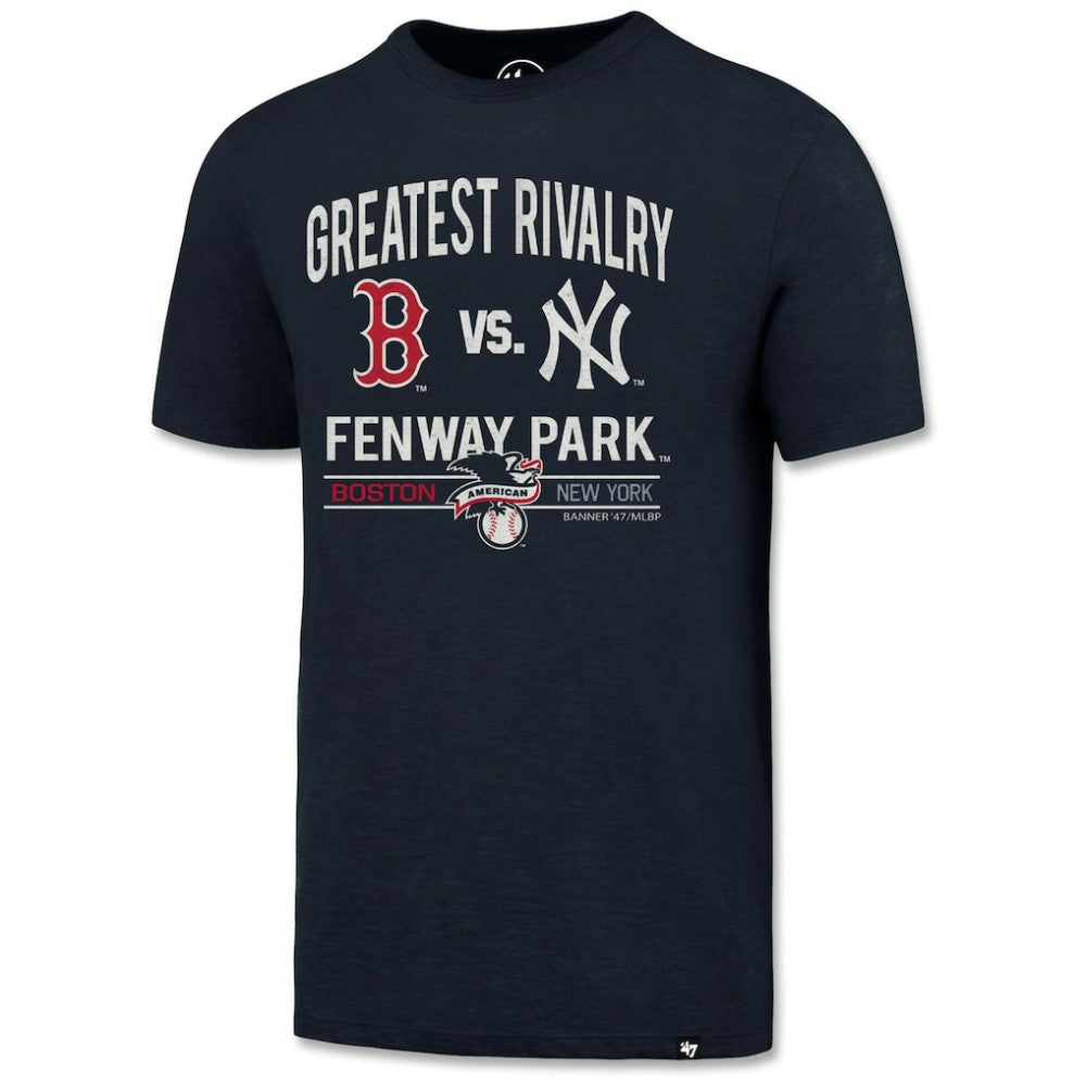 Boston Red Sox vs. New York Yankees Rivalry Scrum T-Shirt Navy | 47 brand