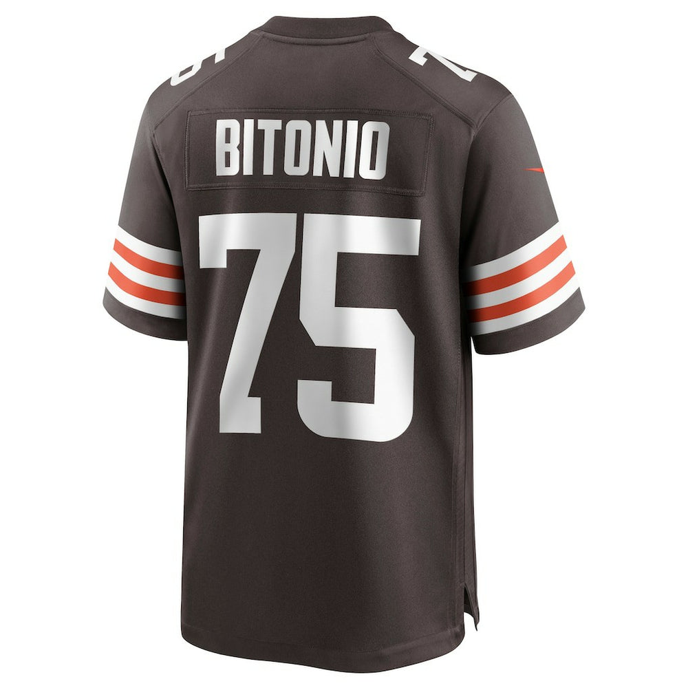 Joel Bitonio Cleveland Browns Game Jersey - Brown