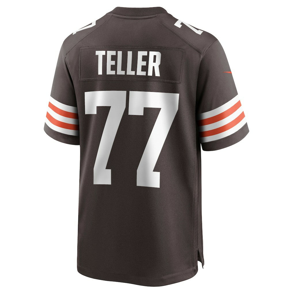 Wyatt Teller Cleveland Browns Game Jersey - Brown