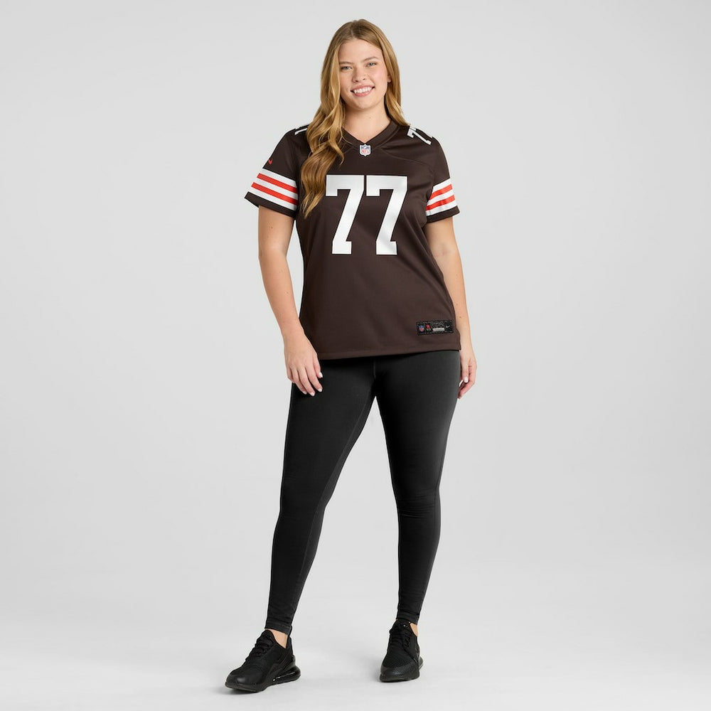 Wyatt Teller Cleveland Browns Women's Game Jersey - Brown