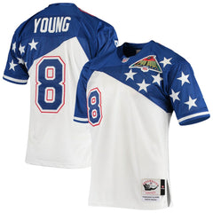 Steve Young NFC 1994 Pro Bowl Authentic Jersey - White/Blue sale