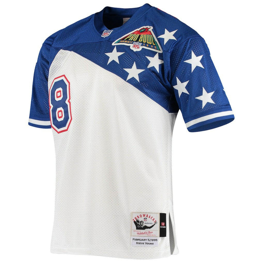 Steve Young NFC 1994 Pro Bowl Authentic Jersey - White/Blue sale