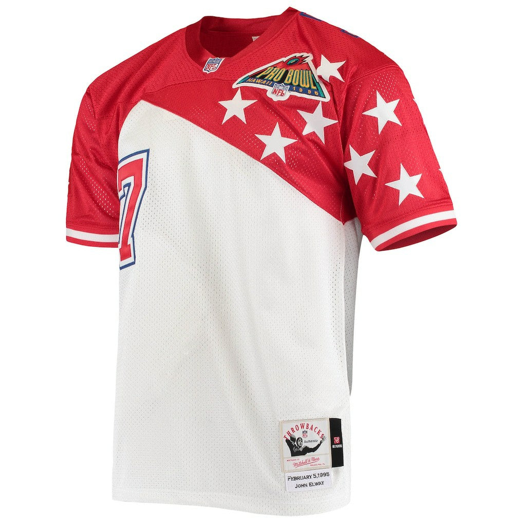 John Elway AFC 1995 Pro Bowl Authentic Jersey - White/Red online