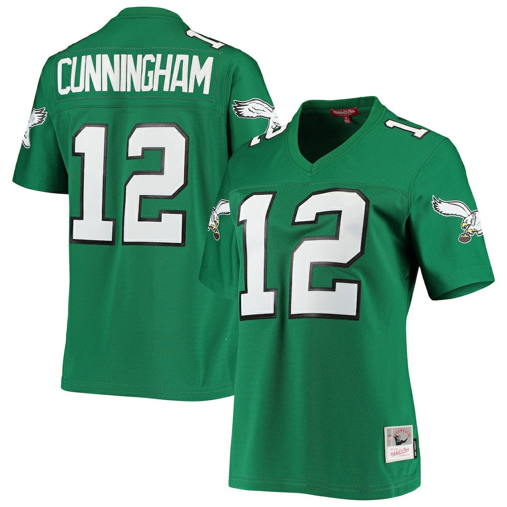 Randall Cunningham Philadelphia Eagles Women's 1990 Legacy Replica Jersey - Kelly Green cheap