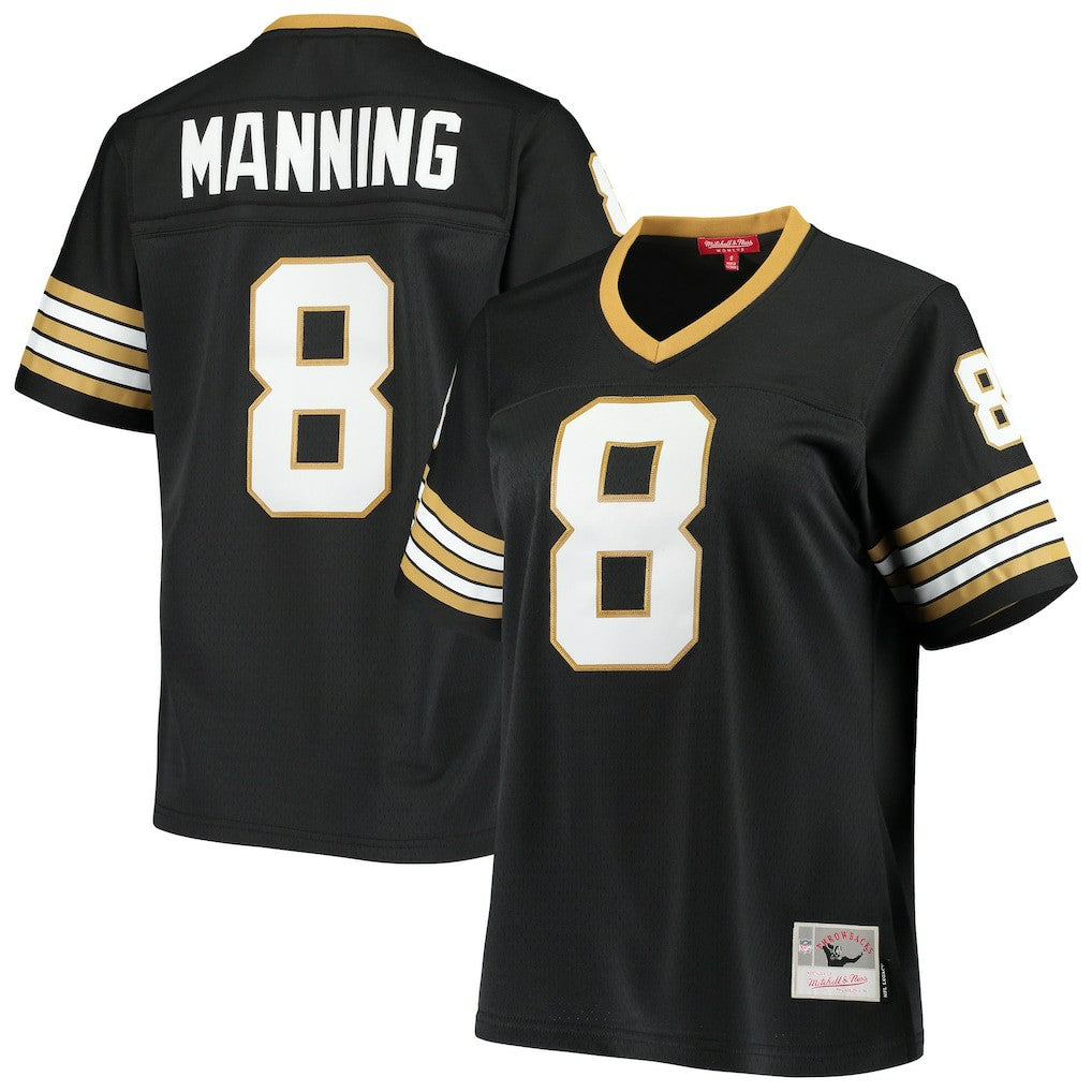 Archie Manning New Orleans Saints Women's 1979 Legacy Replica Jersey - Black cheap
