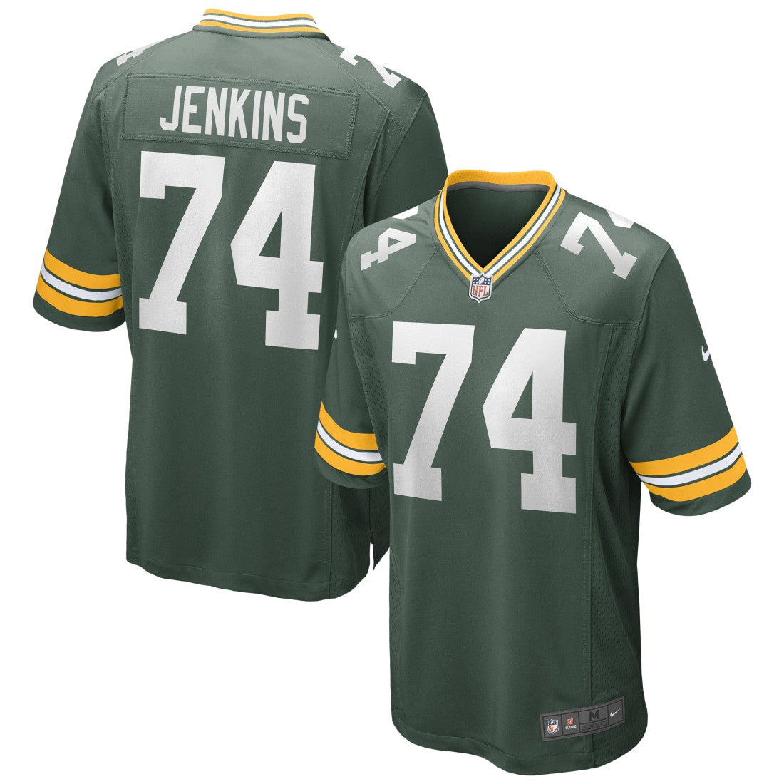 Elgton Jenkins Green Bay Packers Game Jersey - Green