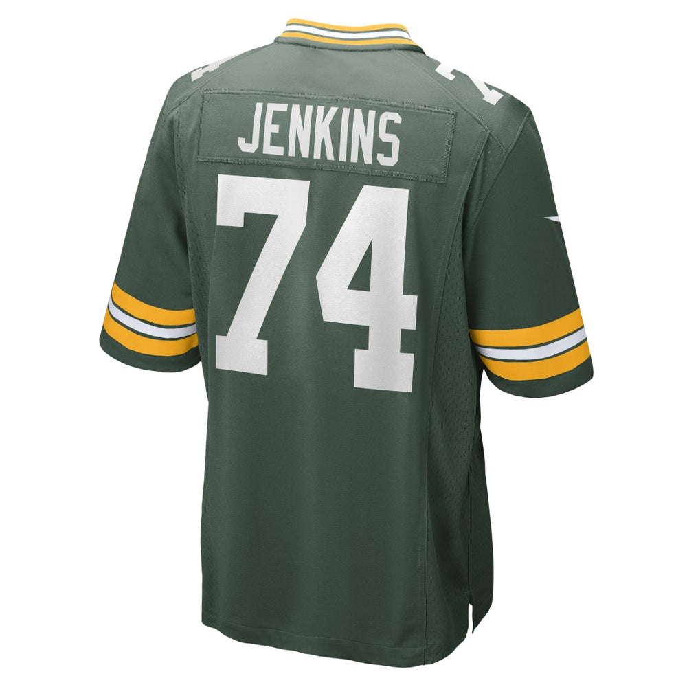Elgton Jenkins Green Bay Packers Game Jersey - Green
