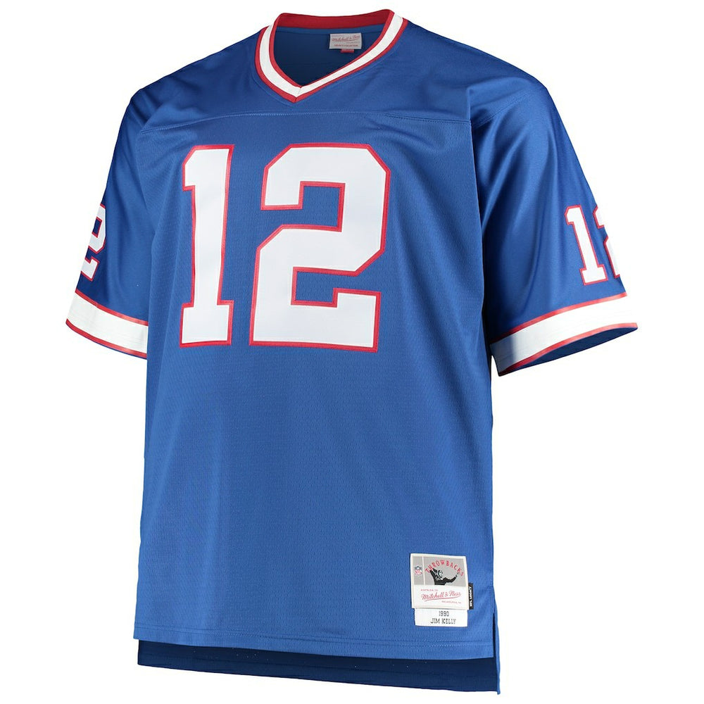 Jim Kelly Buffalo Bills Big & Tall 1990 Retired Player Replica Jersey - Royal cheap
