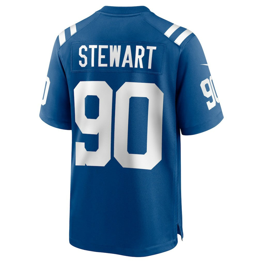 Grover Stewart Indianapolis Colts Game Jersey - Royal