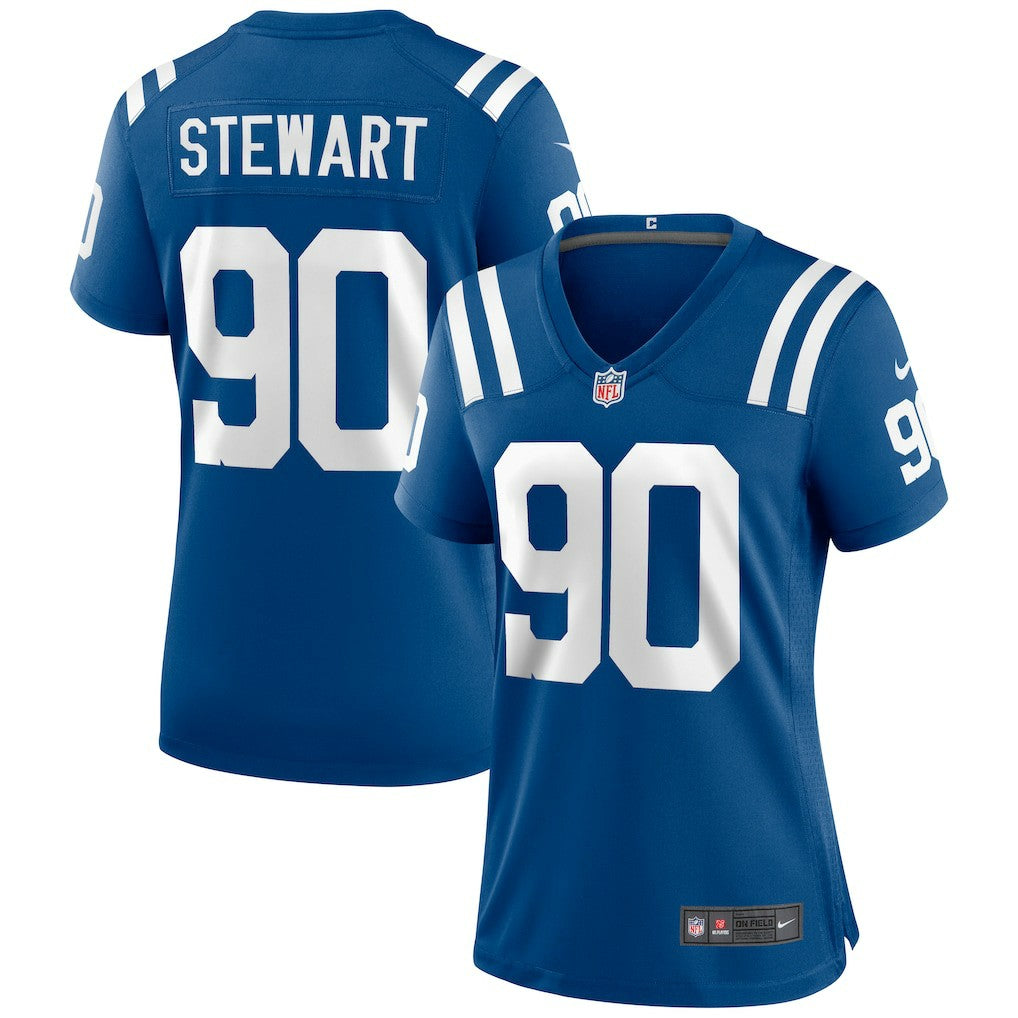 Grover Stewart Indianapolis Colts Women's Game Jersey - Royal