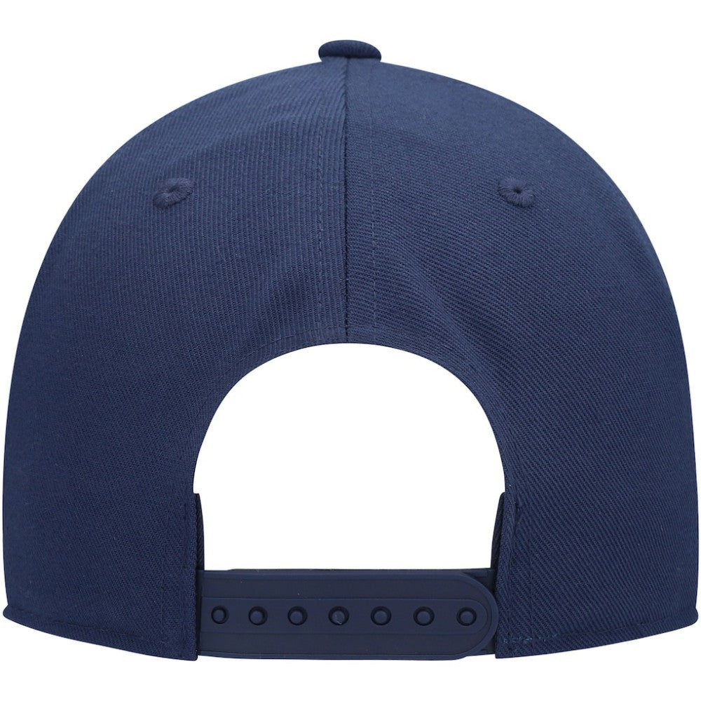 Seattle Kraken Fanatics Primary Logo Snapback Hat Deep Sea Blue