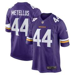 Josh Metellus Minnesota Vikings Game Jersey - Purple