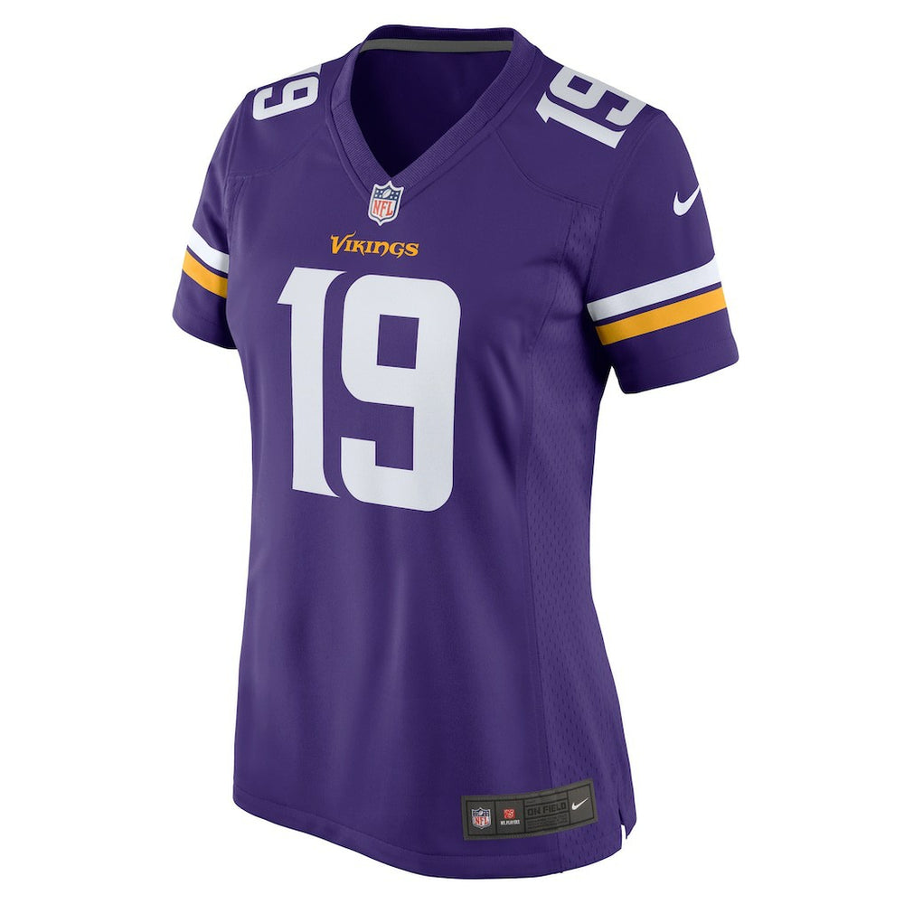 Adam Thielen Minnesota Vikings Women's Game Jersey - Purple