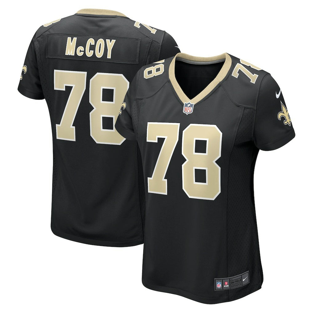 Erik Mccoy New Orleans Saints Women's Game Jersey - Black