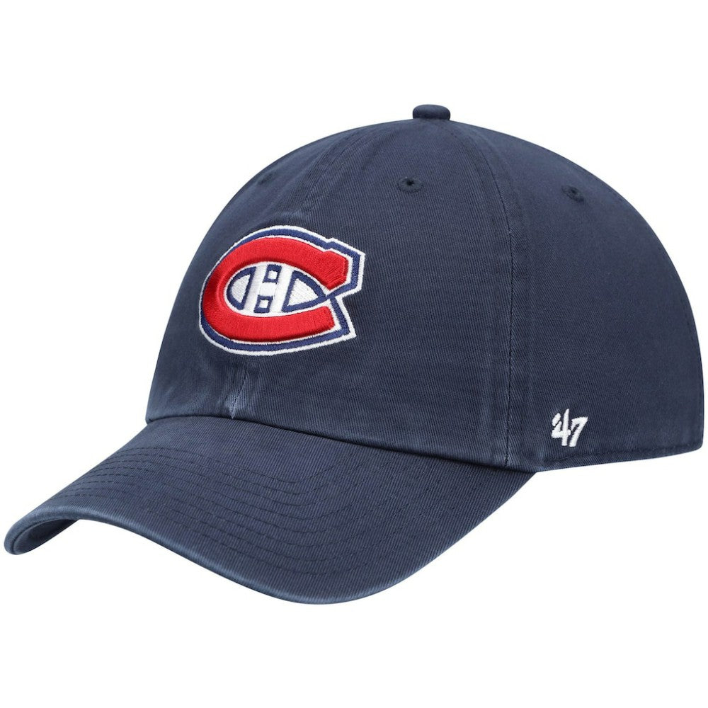 Montreal Canadiens '47 Team Clean Up Adjustable Hat Navy
