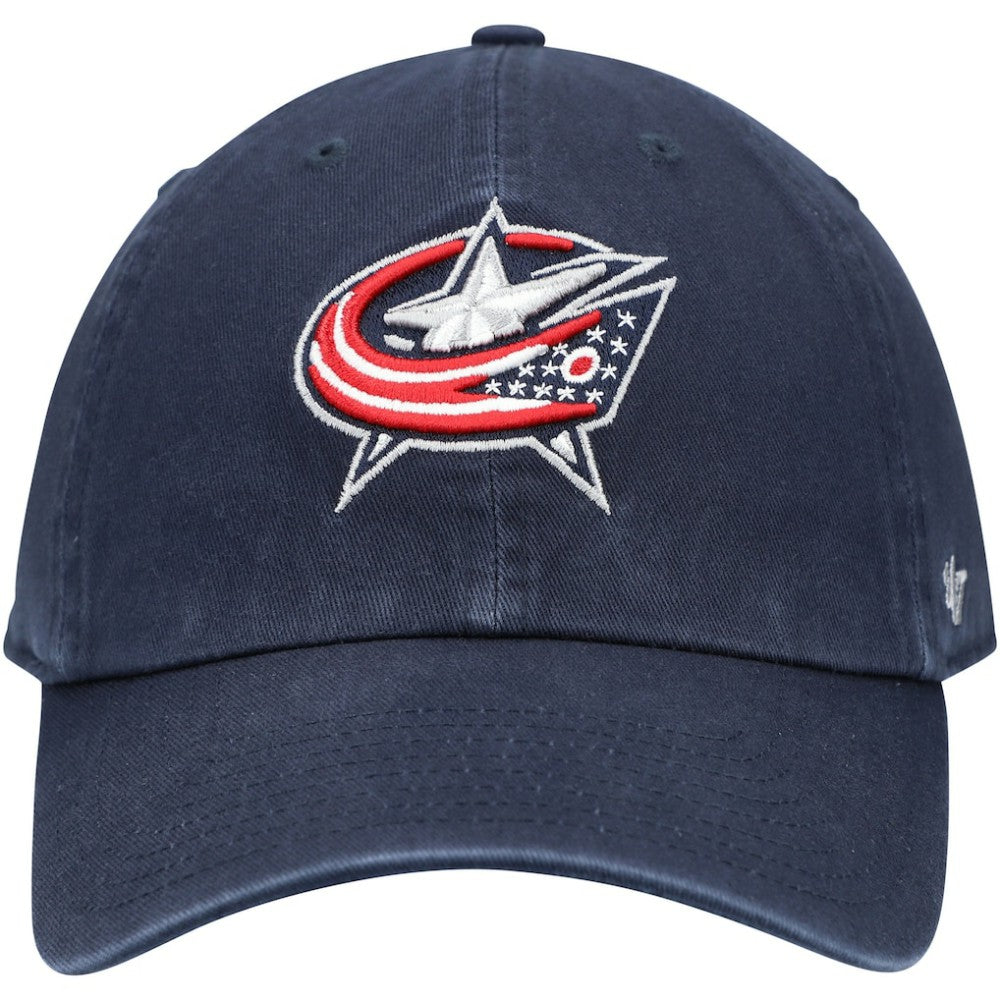 Columbus Blue Jackets '47 Team Clean Up Adjustable Hat Navy