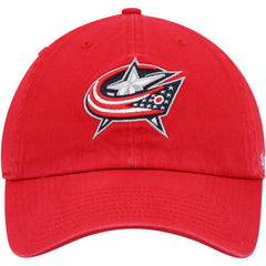 Columbus Blue Jackets '47 Team Clean Up Adjustable Hat Red