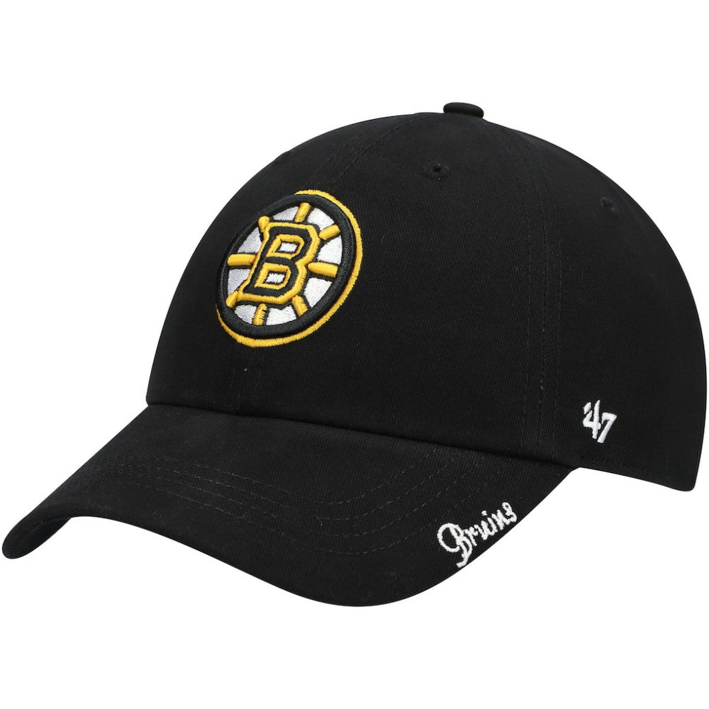 Boston Bruins '47 Women's Team Miata Clean Up Adjustable Hat Black
