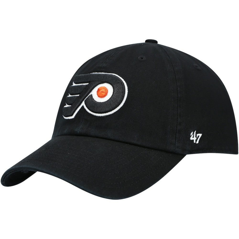 Philadelphia Flyers '47 Team Clean Up Adjustable Hat Black