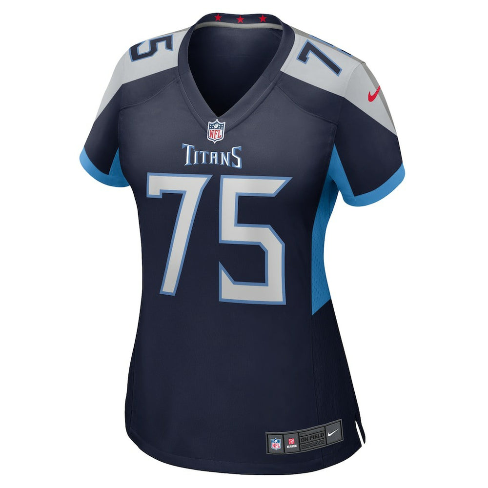 Jamil Douglas Tennessee Titans Women's Game Jersey - Navy