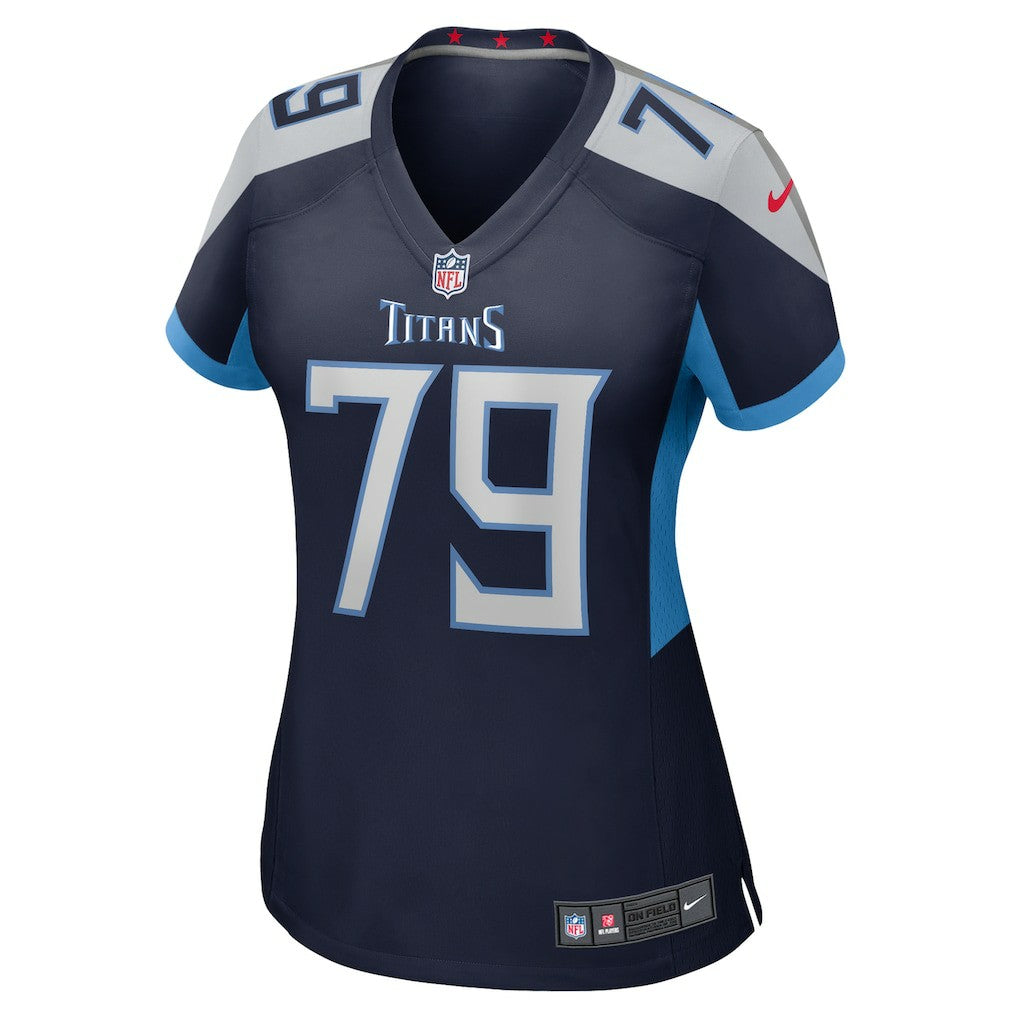 Isaiah Wilson Tennessee Titans Women's Game Jersey - Navy