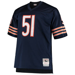 Dick Butkus Chicago Bears Big & Tall 1966 Retired Player Replica Jersey - Navy on sale