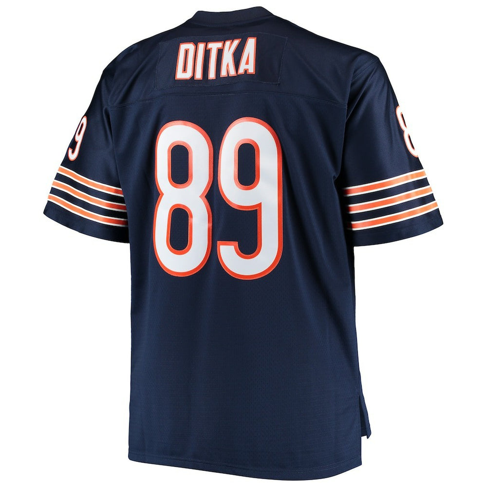 Mike Ditka Chicago Bears Big & Tall 1966 Retired Player Replica Jersey - Navy cheap