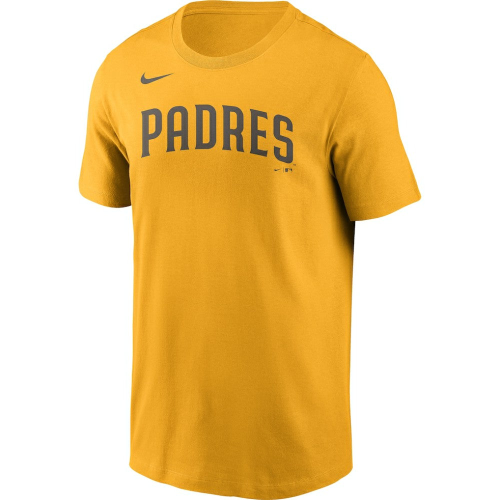 Fernando Tatis Jr. San Diego Padres Name & Number T-Shirt Gold | Nike