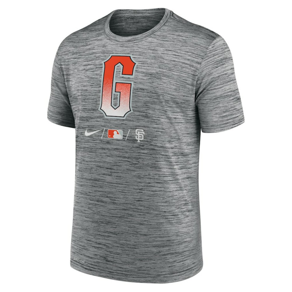San Francisco Giants City Connect Practice T-Shirt Anthracite | Nike