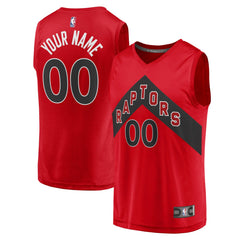 Toronto Raptors Youth Fast Break Replica Custom Jersey - Icon Edition - Red