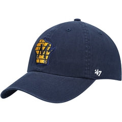 Milwaukee Brewers Clean Up Adjustable Hat Navy | 47 brand