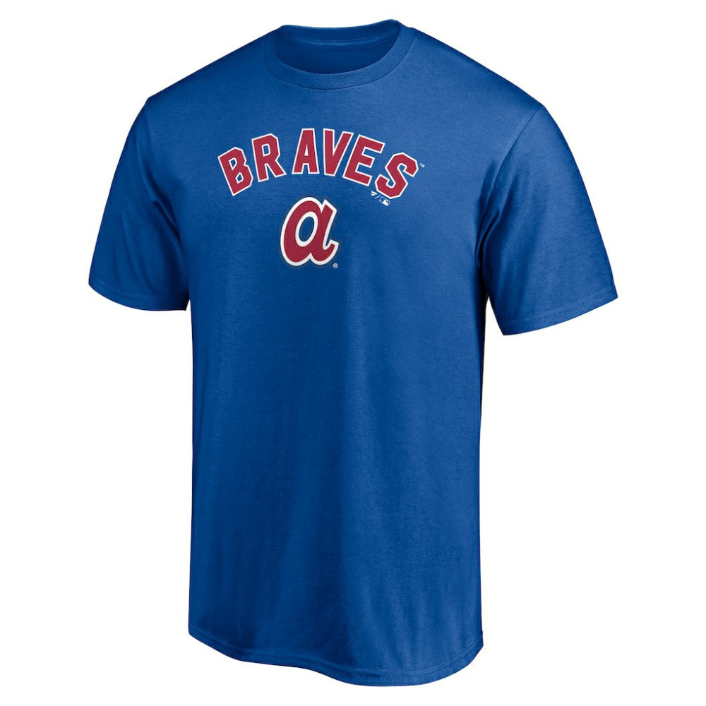 Atlanta Braves Cooperstown Winning Streak Personalized Name & Number T-Shirt Royal