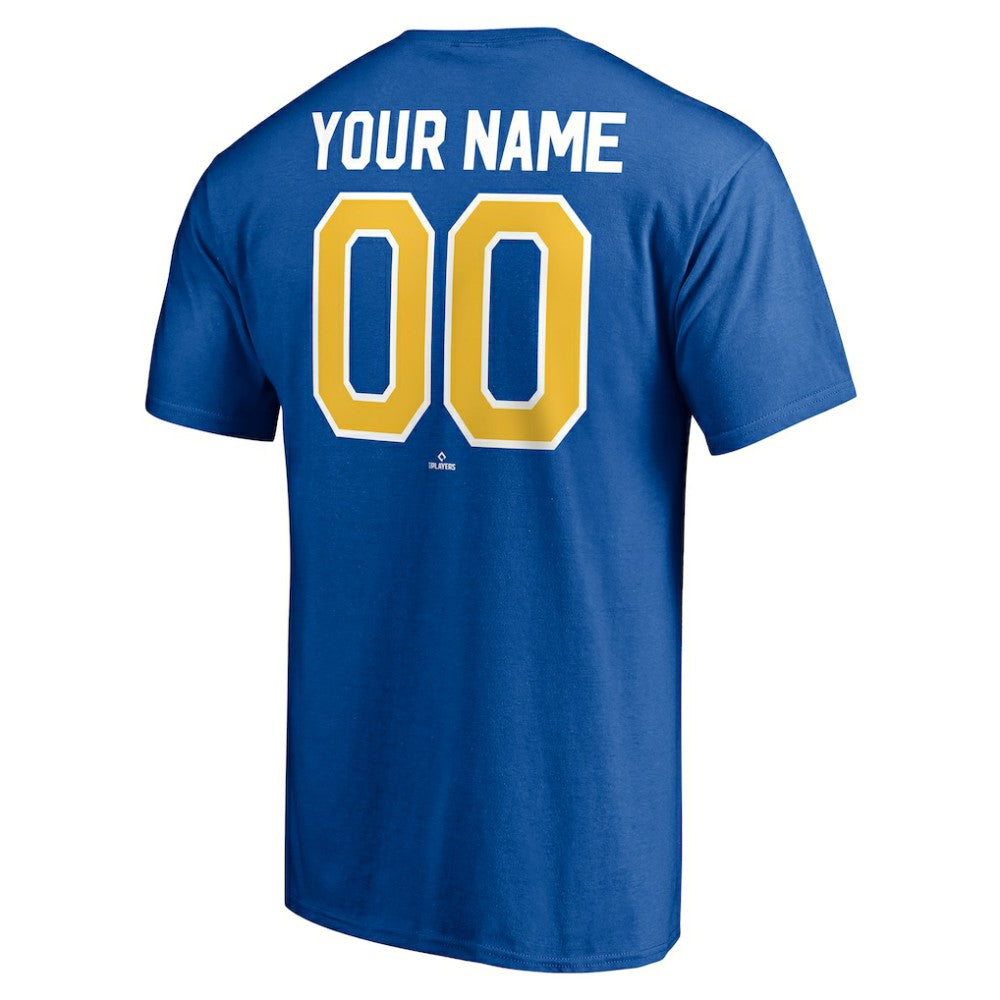 Seattle Mariners Cooperstown Winning Streak Personalized Name & Number T-Shirt Royal