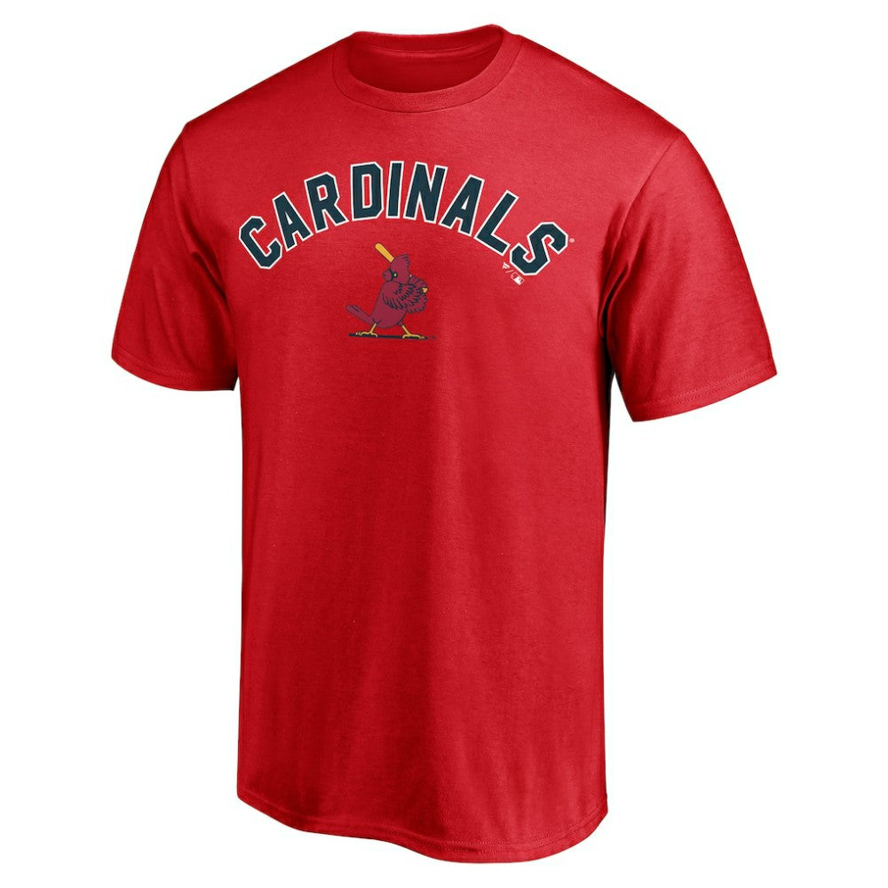 St. Louis Cardinals Cooperstown Winning Streak Personalized Name & Number T-Shirt Red