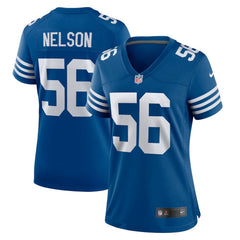 Quenton Nelson Indianapolis Colts Women's Alternate Game Jersey - Royal
