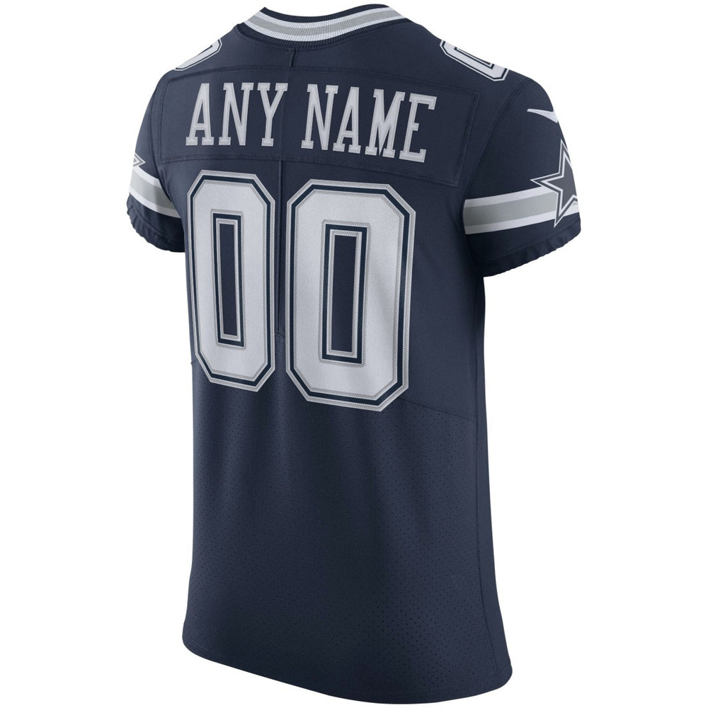 Dallas Cowboys Vapor Elite Custom Jersey - Navy