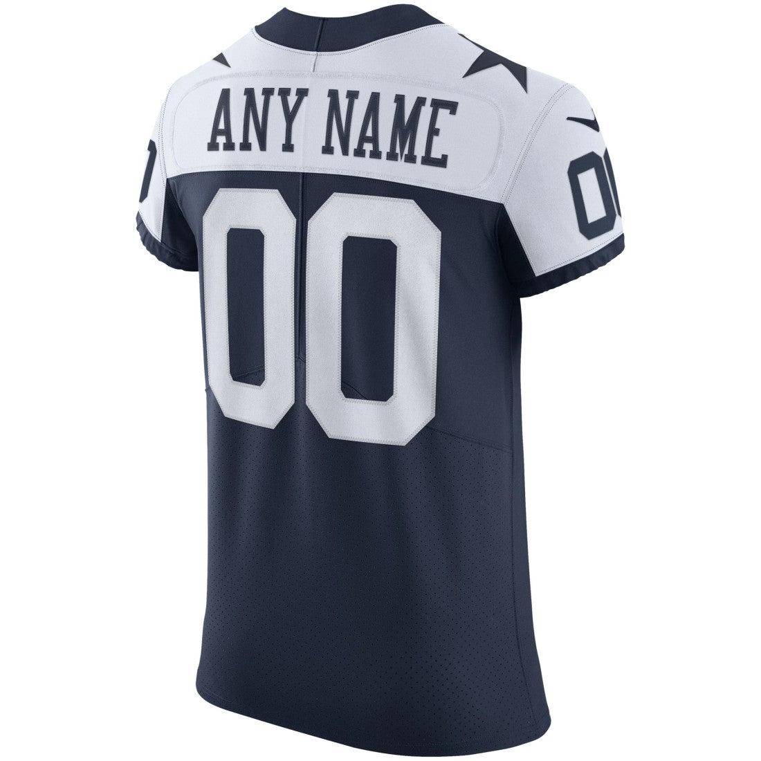 Dallas Cowboys Alternate Vapor Elite Custom Jersey - Navy