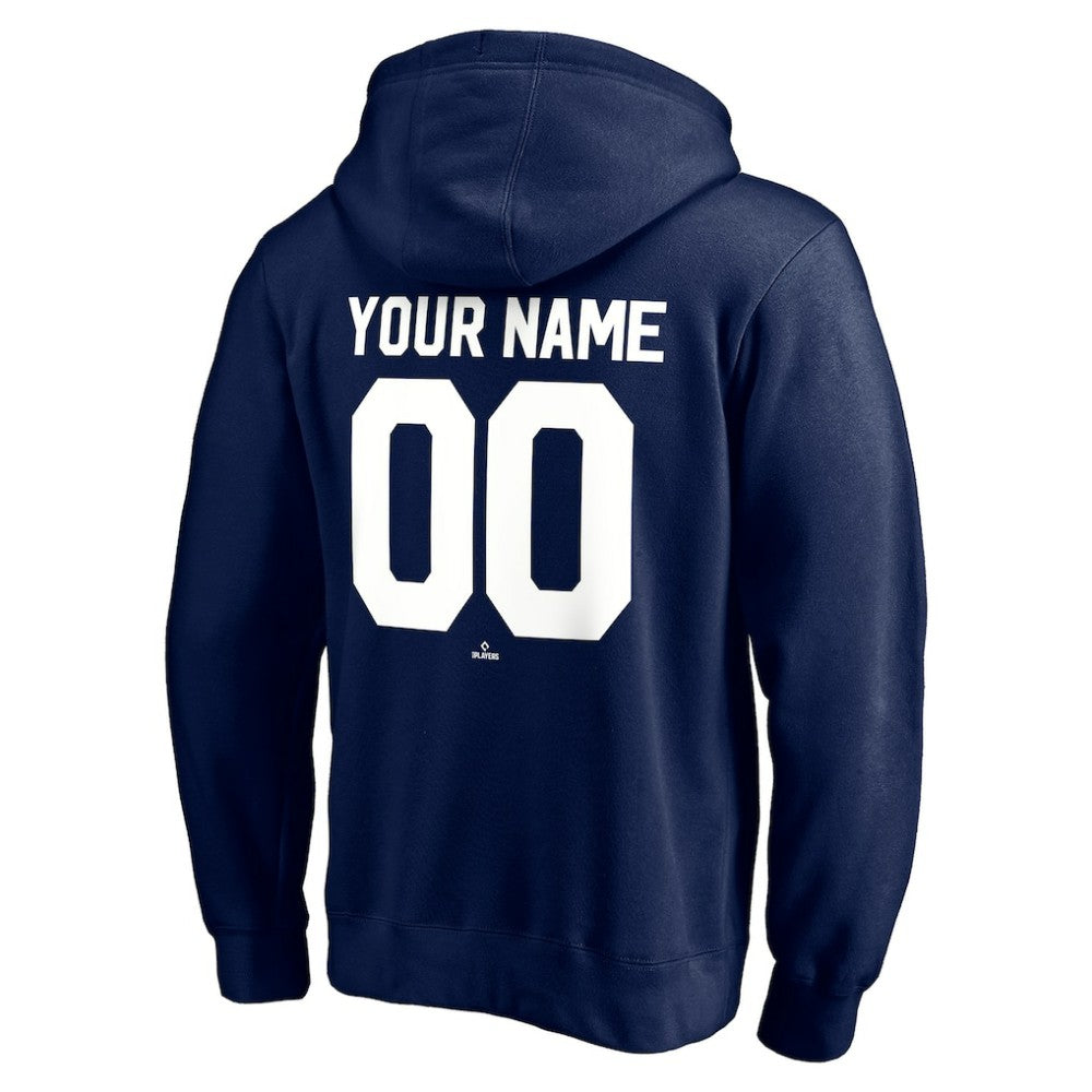 Chicago White Sox Cooperstown Winning Streak Alternate Personalized Name & Number Pullover Hoodie Navy