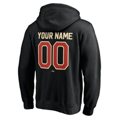 Houston Astros Cooperstown Winning Streak Alternate Personalized Name & Number Pullover Hoodie Black