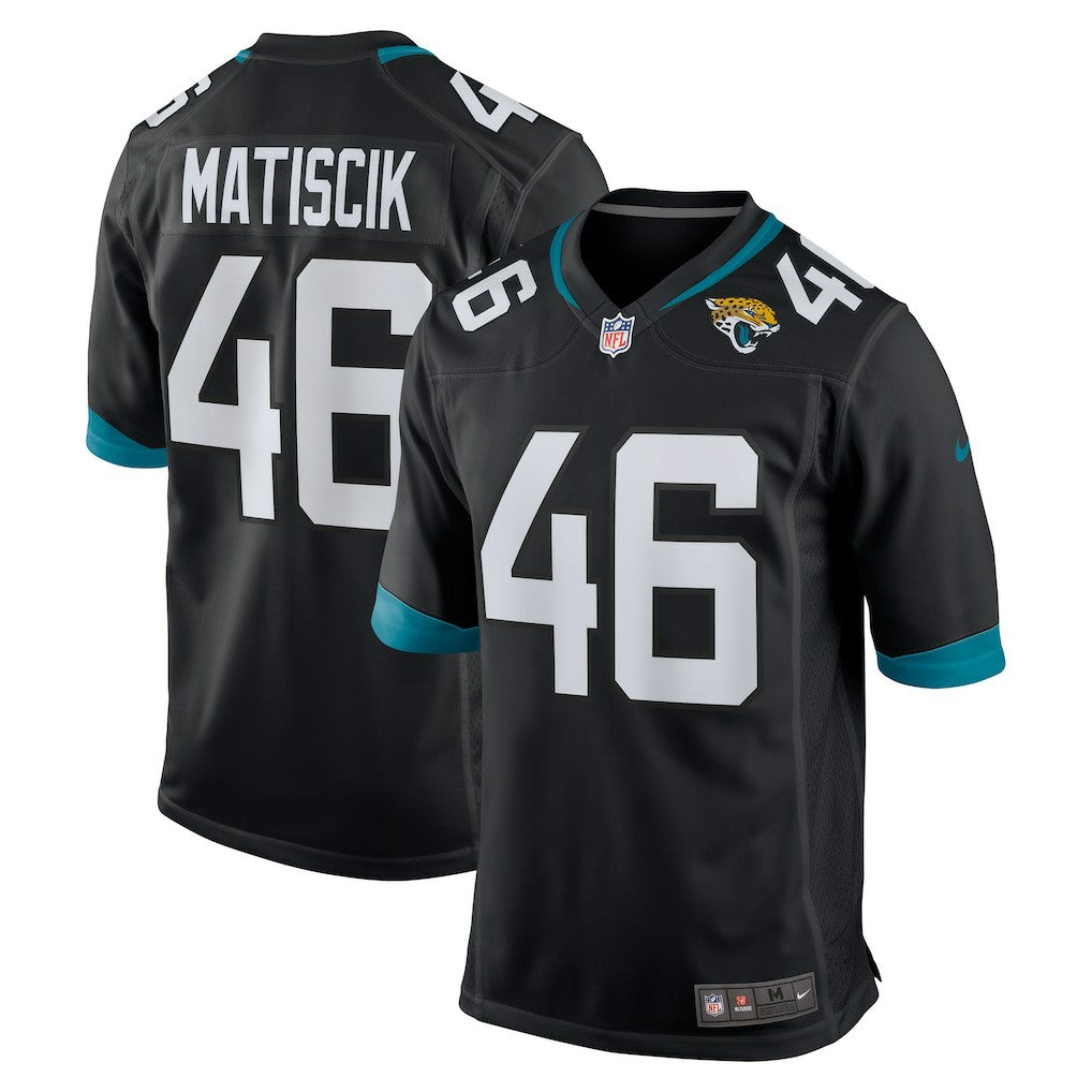 Ross Matiscik Jacksonville Jaguars Alternate Game Jersey - Black