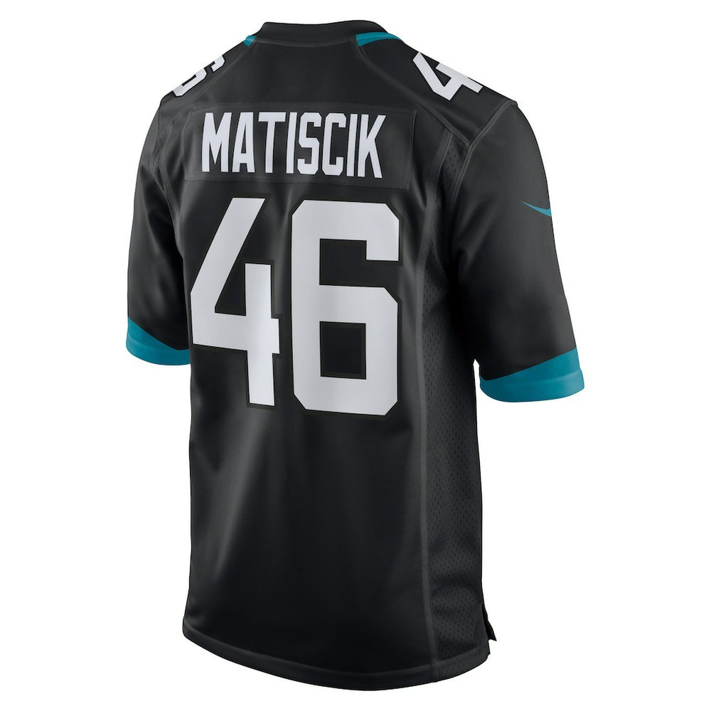 Ross Matiscik Jacksonville Jaguars Alternate Game Jersey - Black