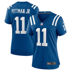 Michael Pittman Jr. Indianapolis Colts Women's Game Player Jersey - Royal