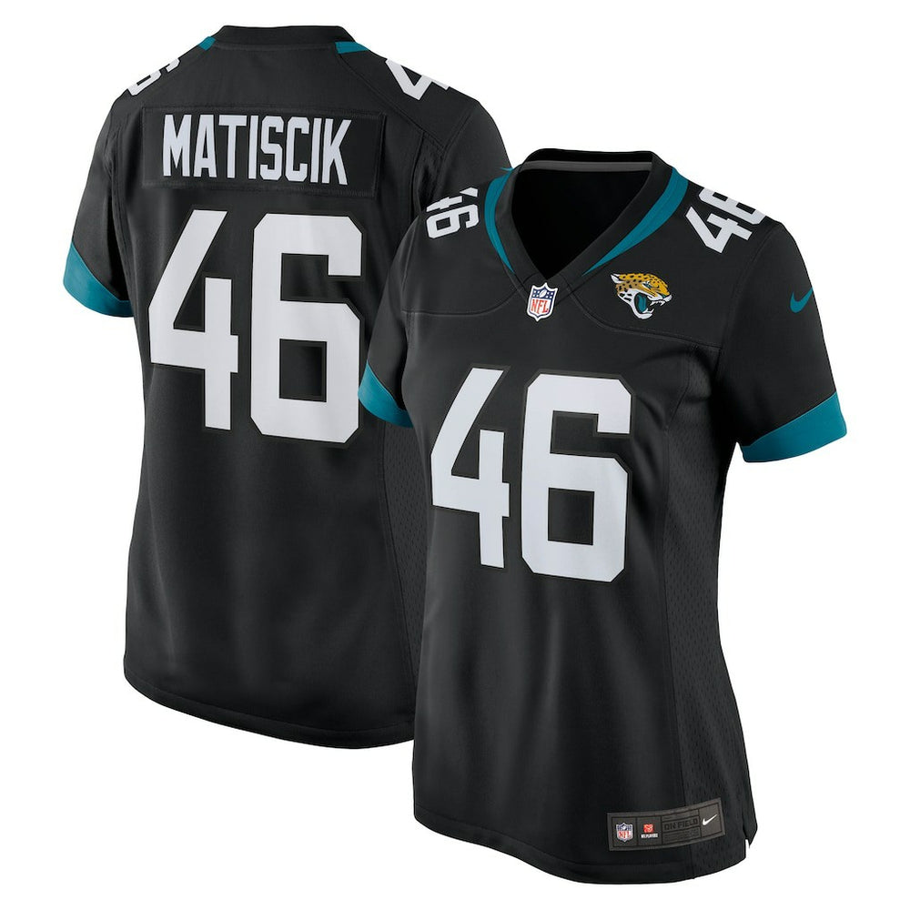 Ross Matiscik Jacksonville Jaguars Women's Game Jersey - Black
